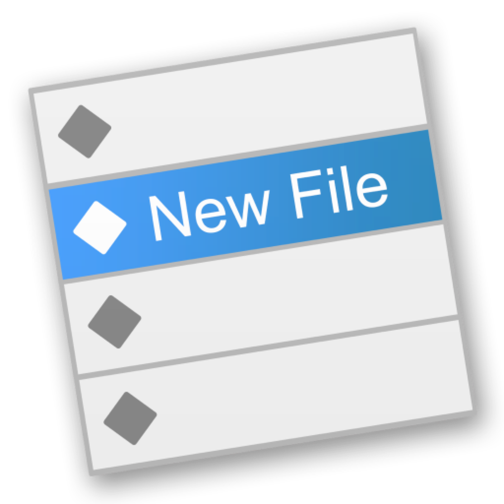 New File Menu for Mac (把新建txt加到右键)