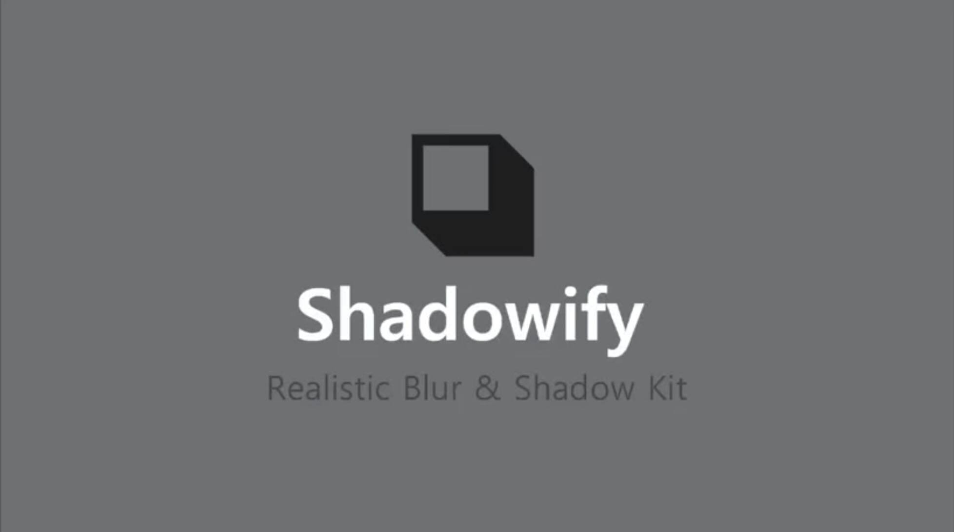 Shadowify for Mac(PS投影插件)