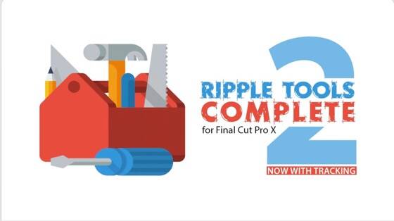 fcpx插件:Ripple Tools Complete(发光和光线文字标题)