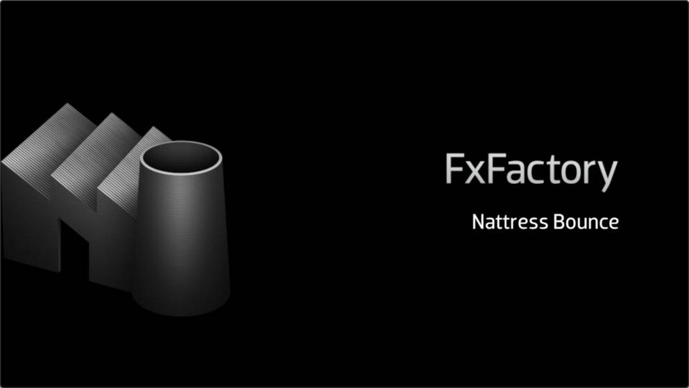FCPX插件:Nattress Bounce for mac(弹跳效果转场)