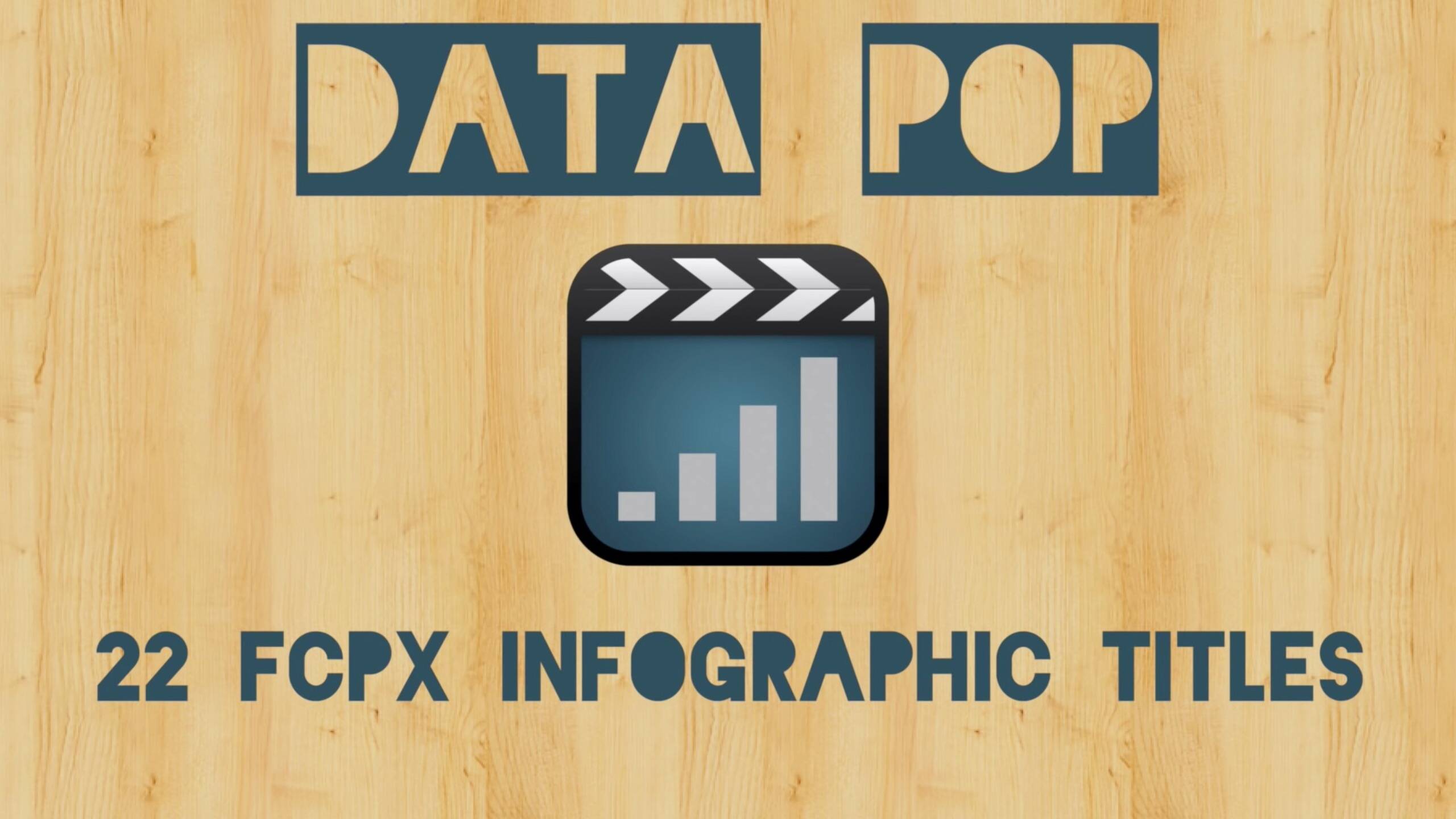 FCPX插件:Stupid Raisins Data Pop(动态图标插件)
