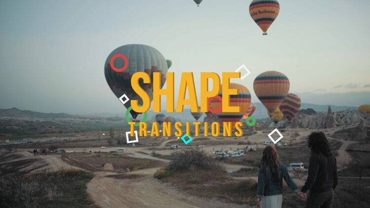 PR预设：Shape Transitions(10个高质量形状转变)