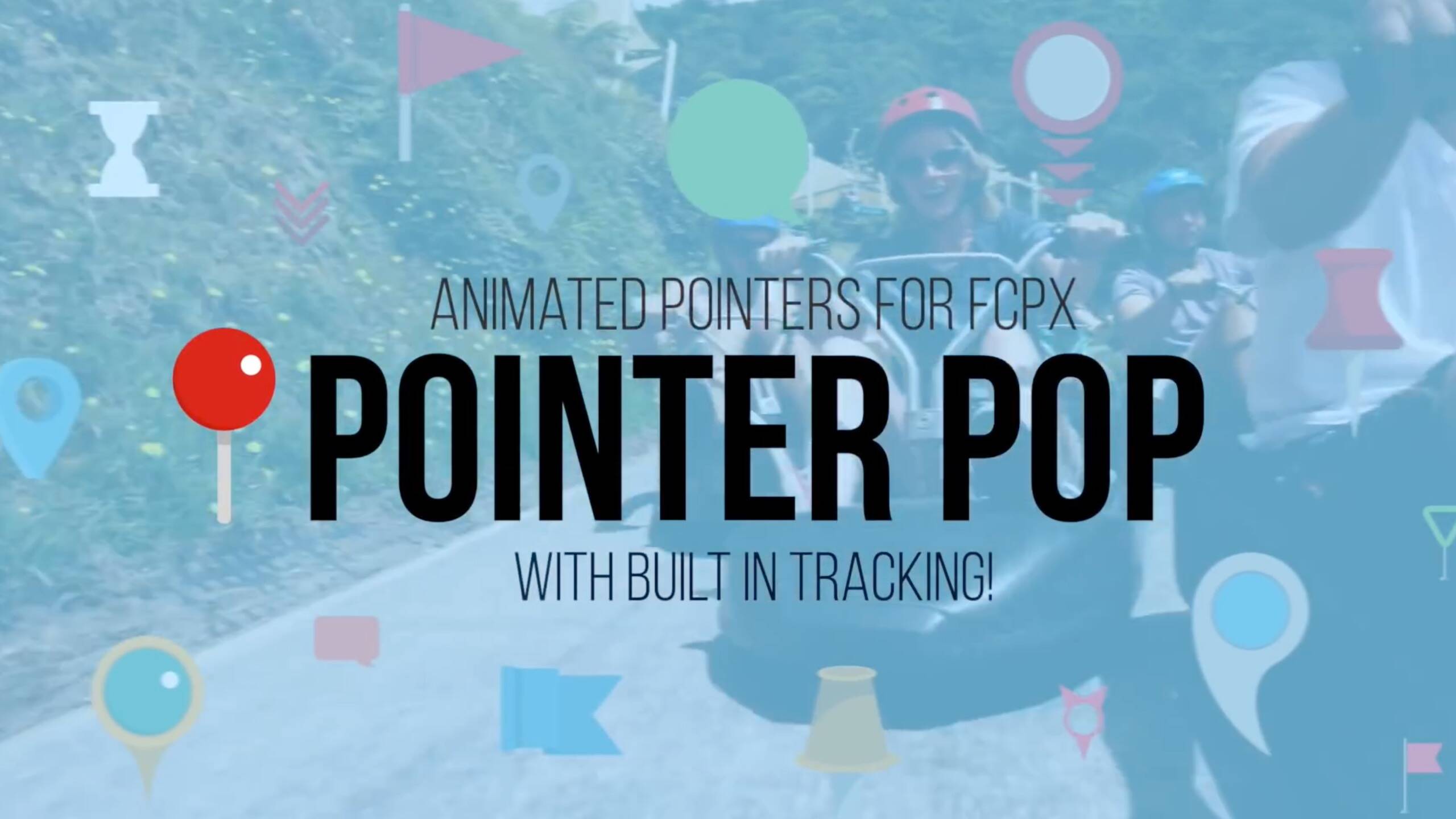 FCPX插件坐标指针定位Pointer Pop
