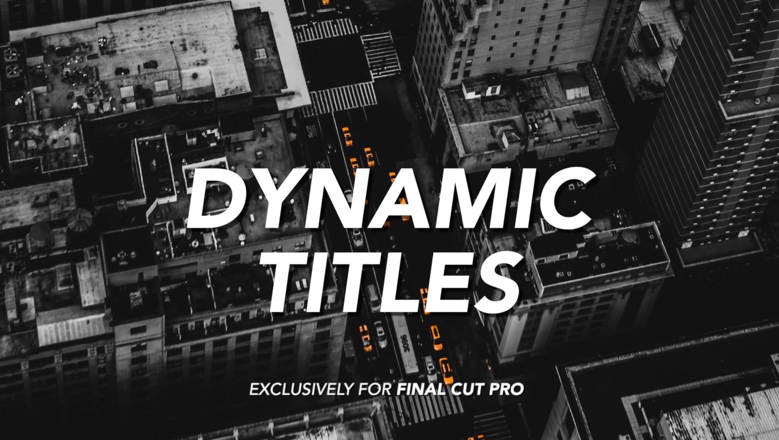 FCPX插件快速精美的动画标题PremiumVFX Dynamic Titles