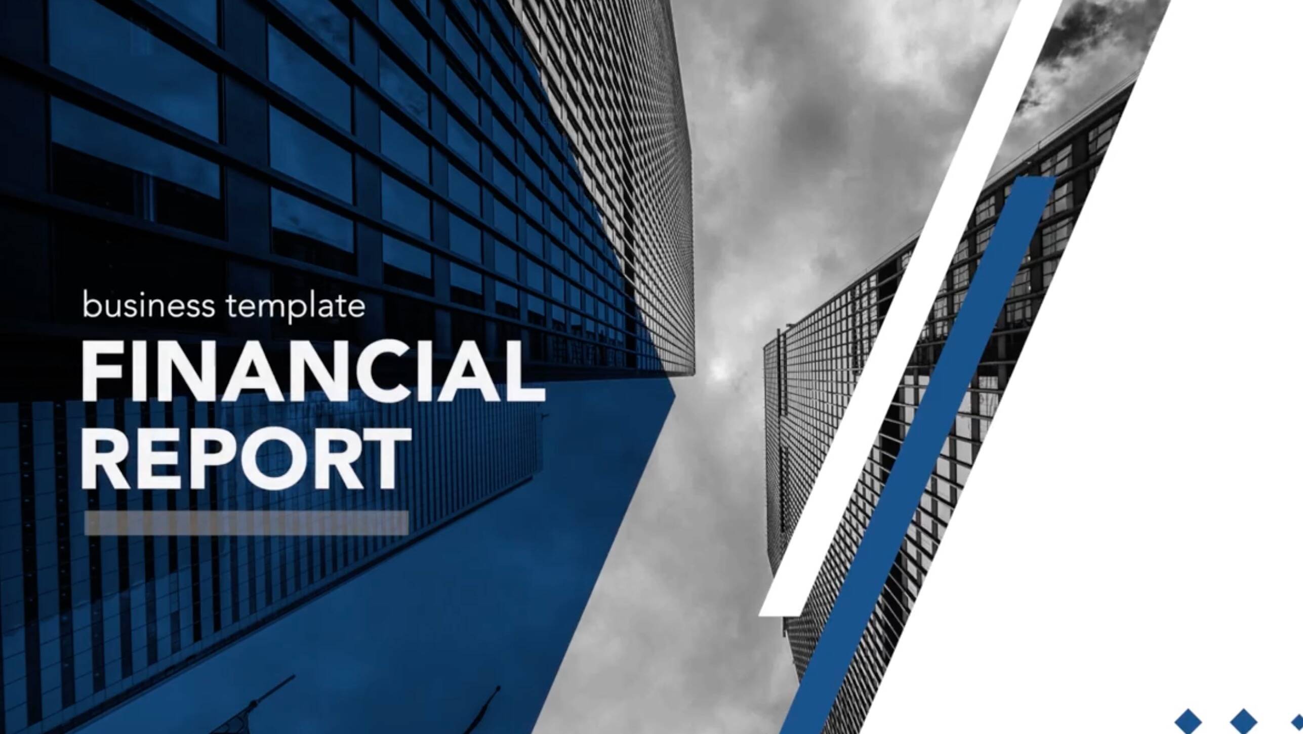 FCPX插件财务报告商业模板PremiumVFX Financial Report