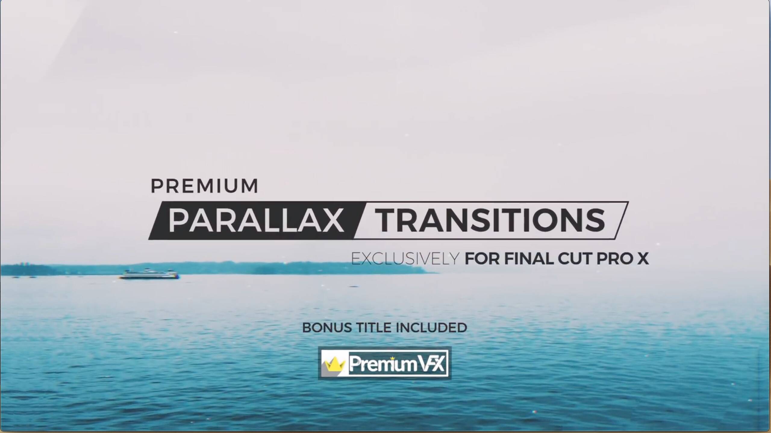 fcpx插件:PremiumVFX Parallax Transitions30个炫酷视差转场