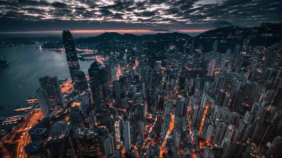 香港城市夜景Mac高清动态壁纸