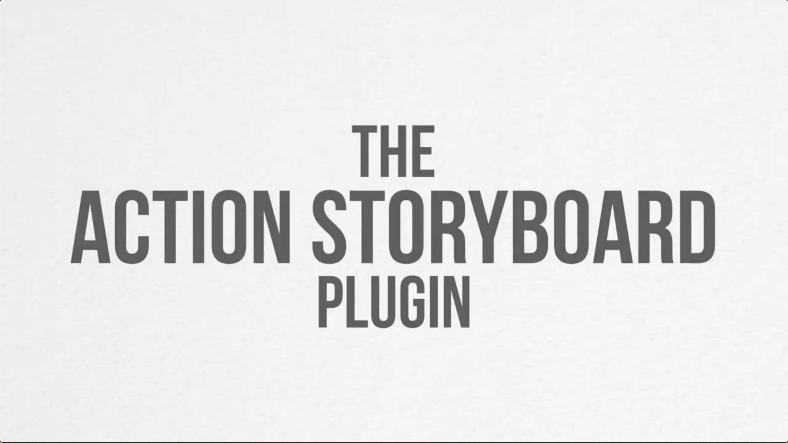fcpx插件:Action Storyboard动作故事板