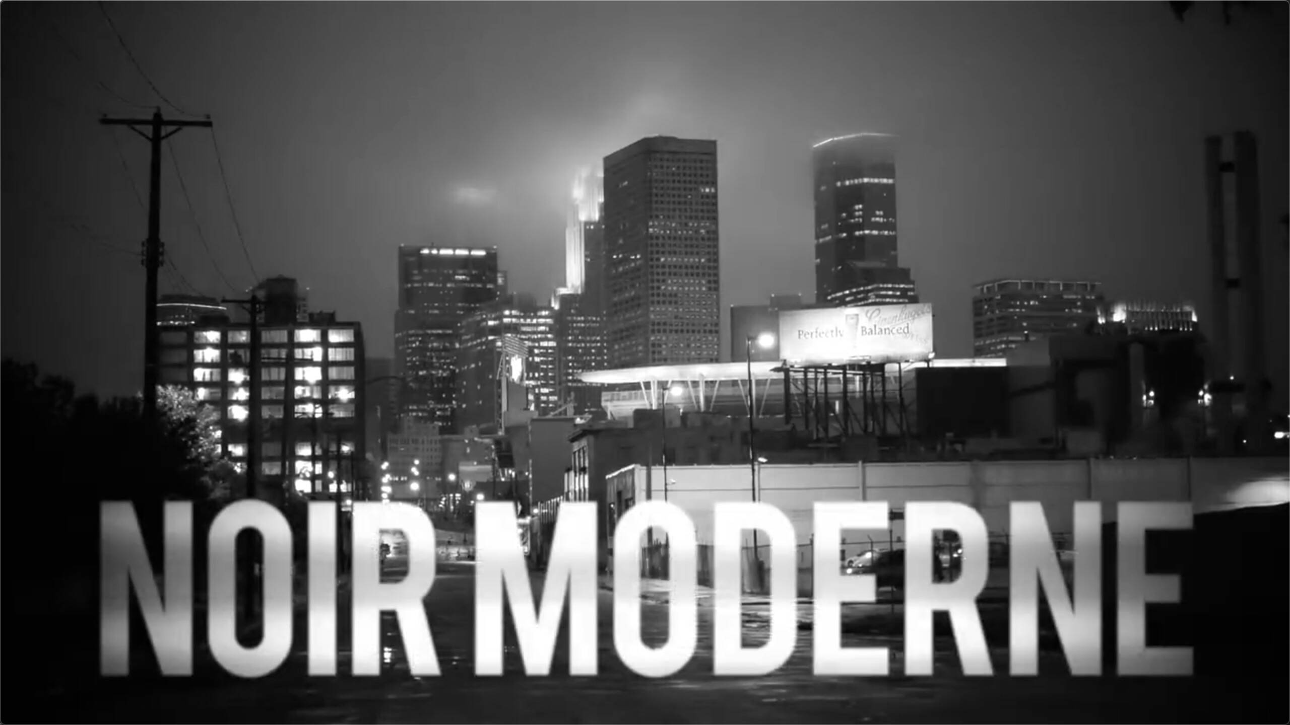 fcpx插件:黑色现代风格光效Noir Moderne