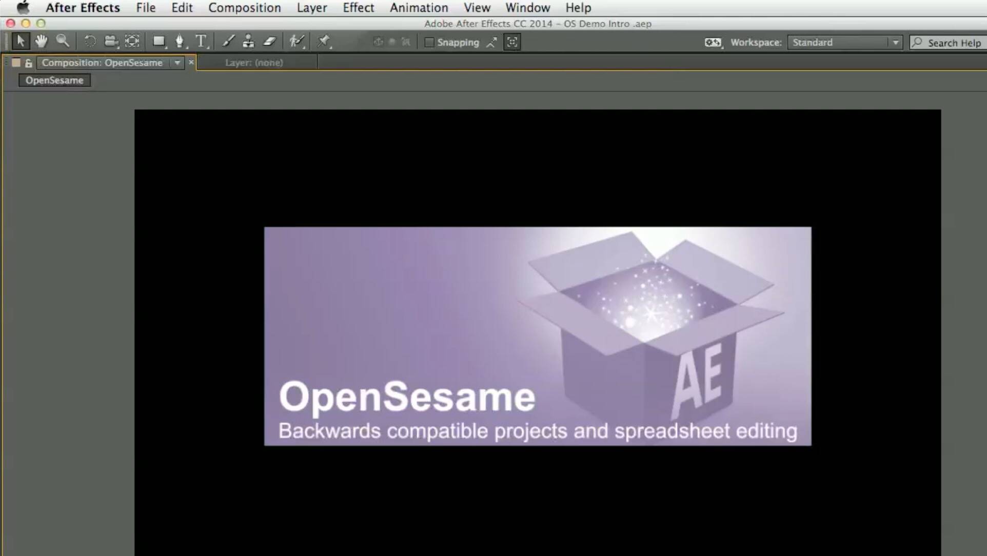 AE插件:pt_OpenSesame(导出保存低版本AE工程)