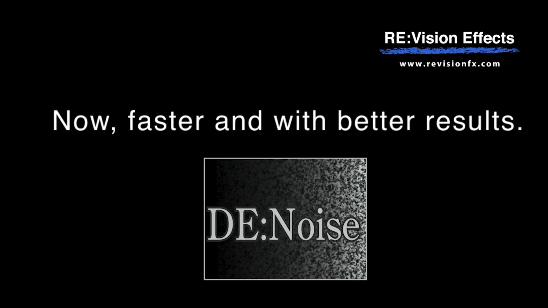  RevisionFX Denoise for Mac(AE视频降噪插件) 