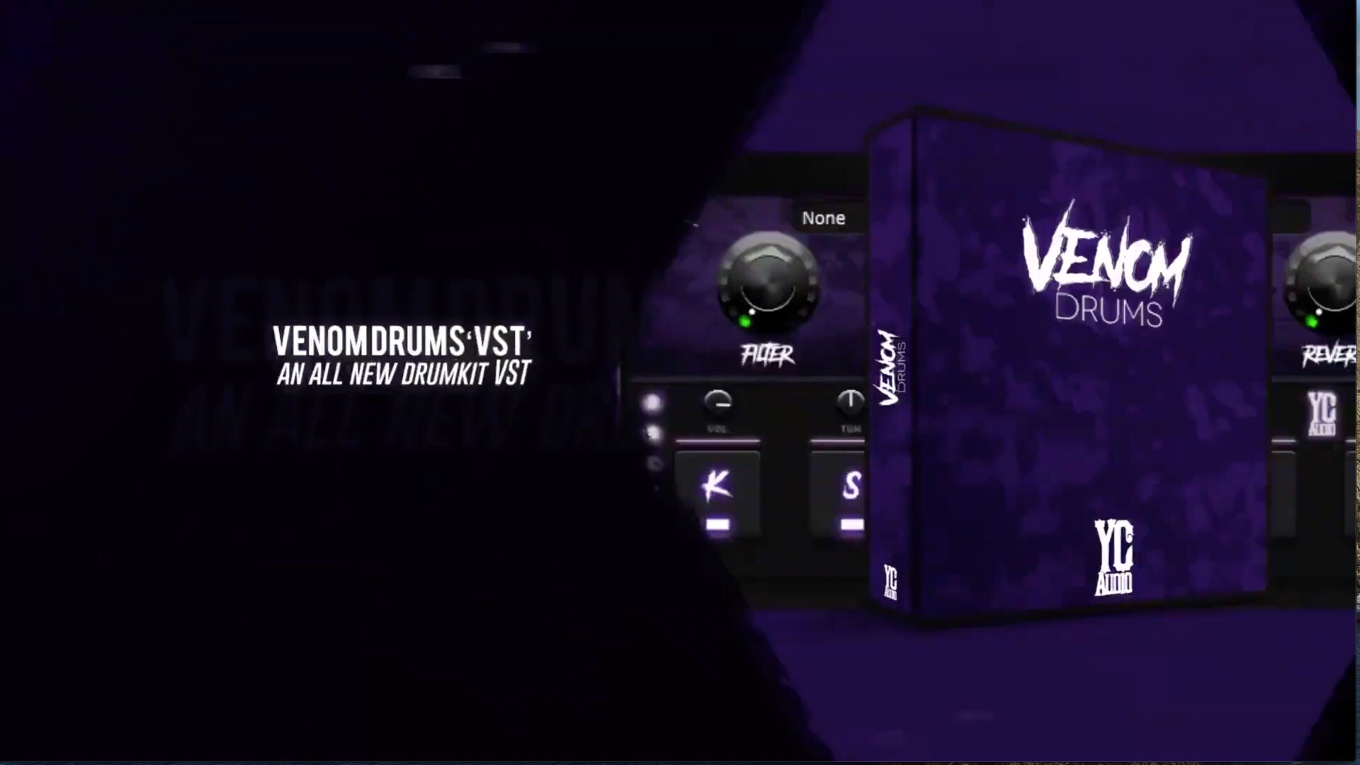 YC Audio Venom Drums for Mac(流行鼓音频插件) 