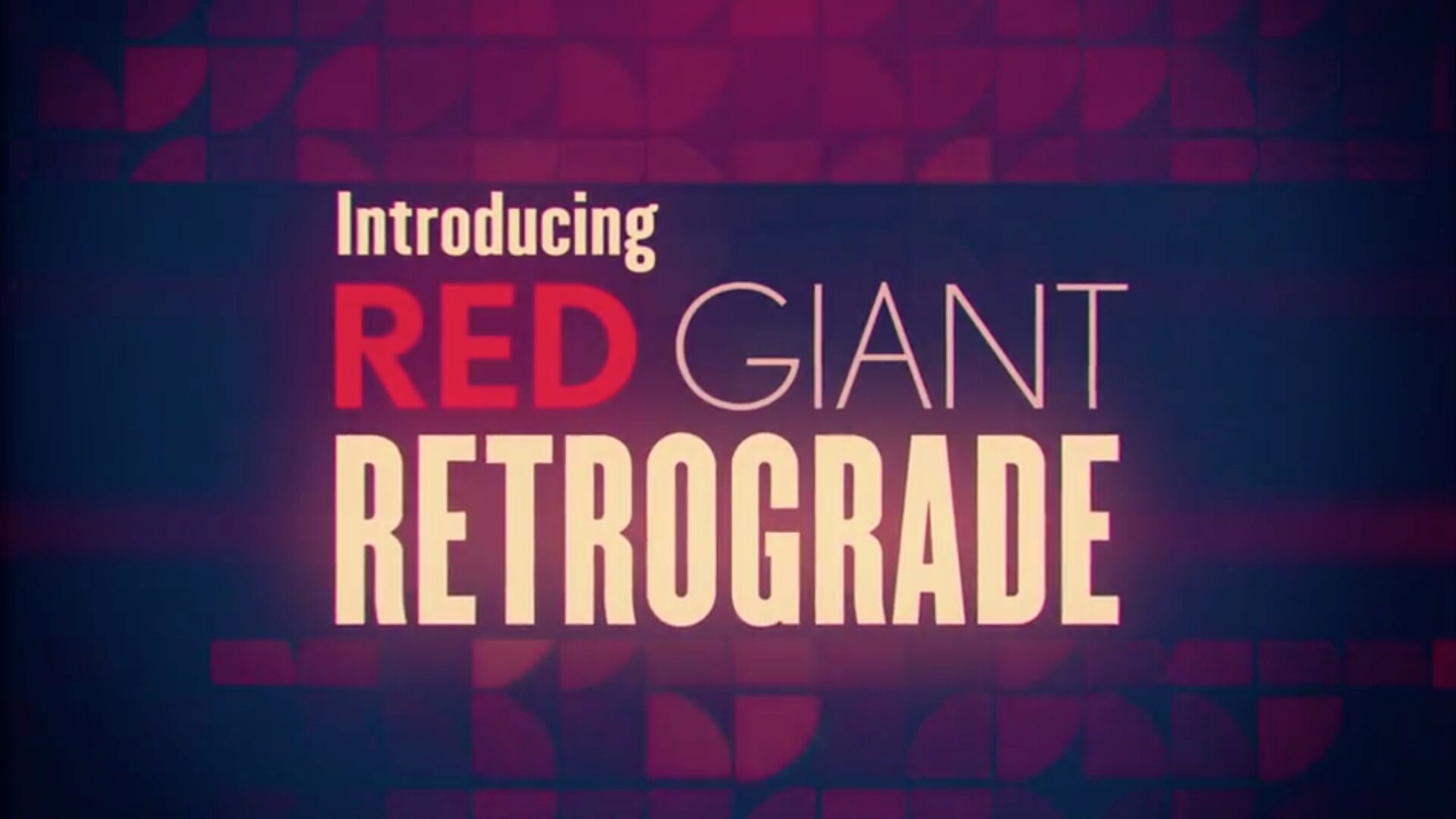 fcpx插件：Red Giant Retrograde 模拟老电影效果