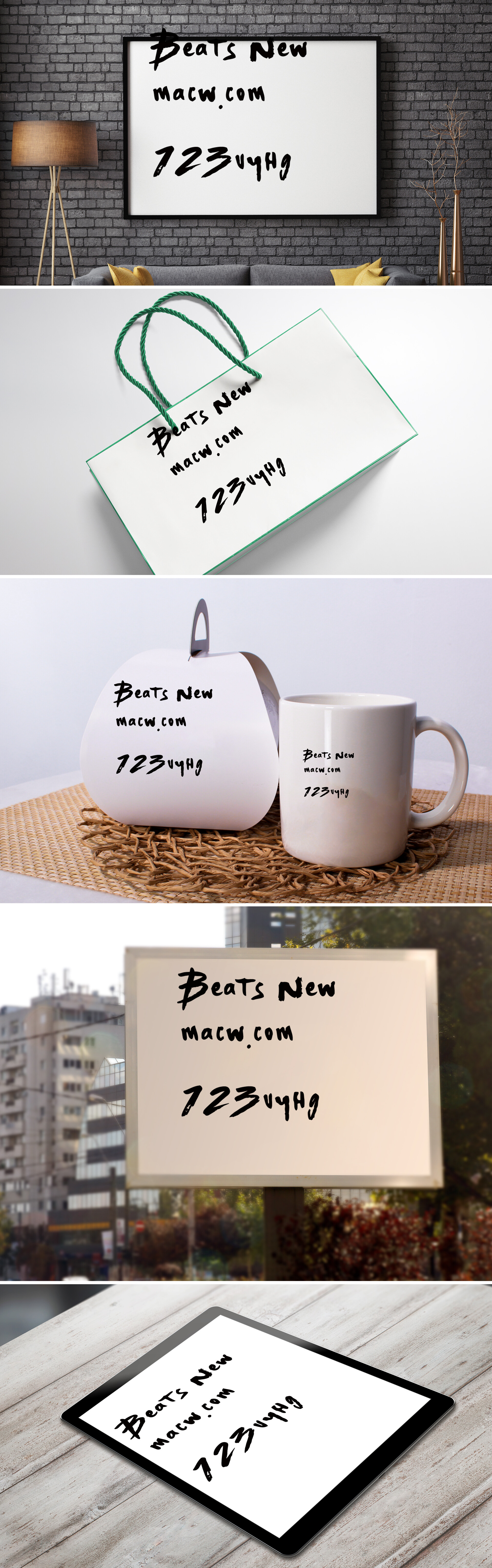 Beats手绘书法字体 for mac