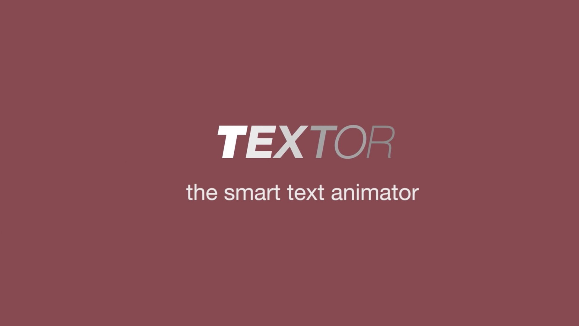 Aescripts Textor Mac(快速创建文本动画AE插件) 
