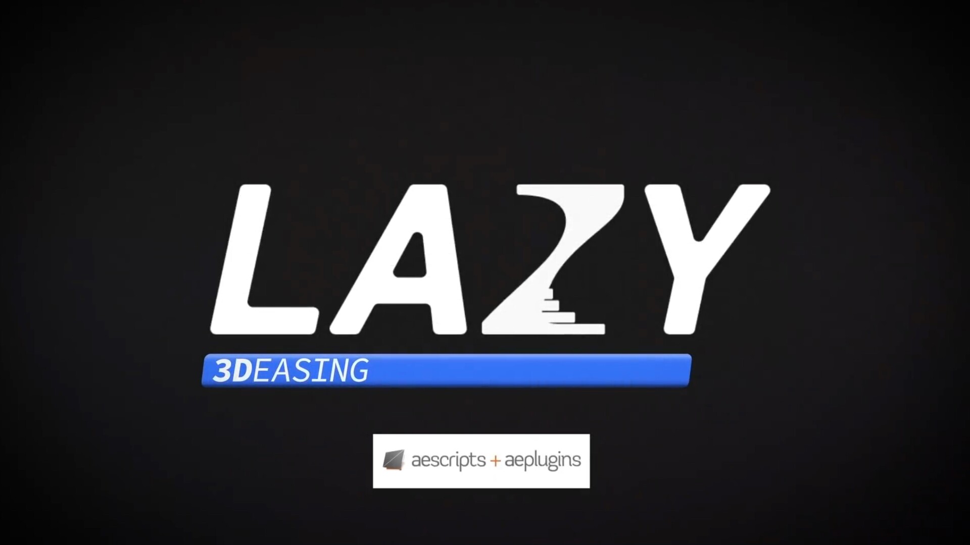 AE脚本Lazy 2 for Mac(缓入缓出弹性动画图层排列脚本) 