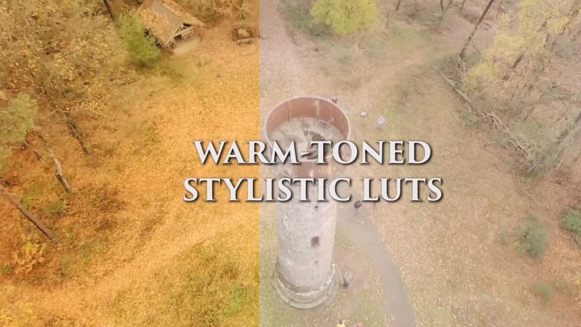 Warm Toned LUTs for Drones(无人机航拍暖色调预设)