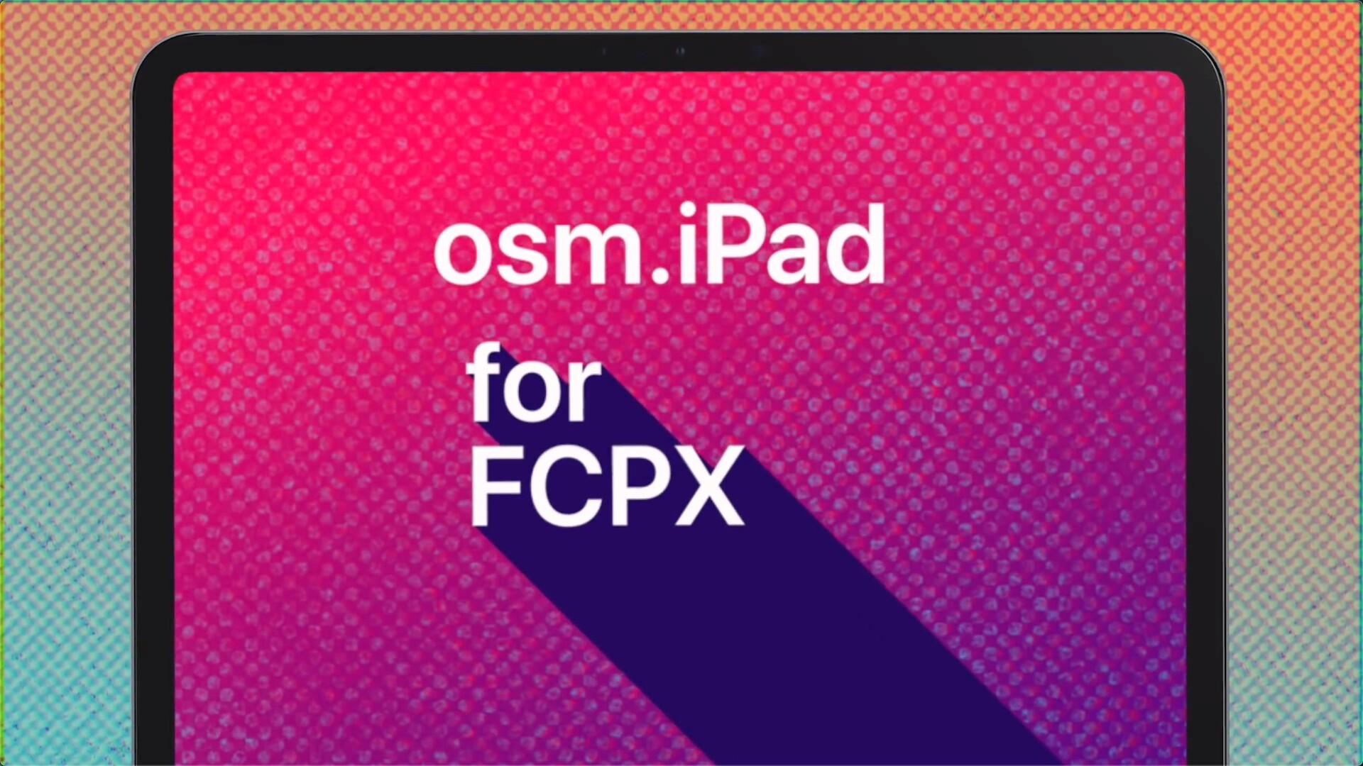 fcpx插件:iPad 3D动画 osm iPad
