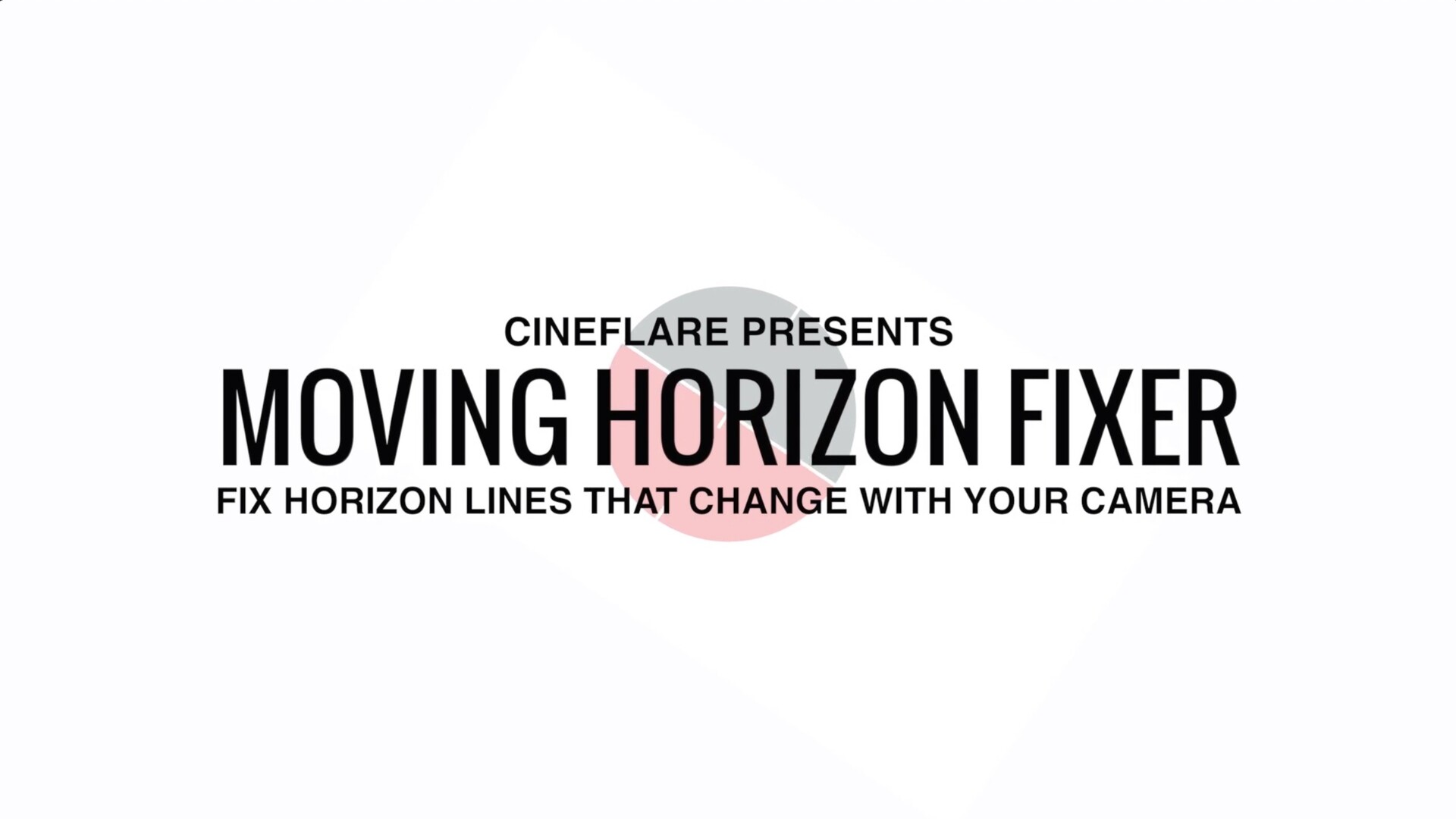 fcpx插件：地平线修复 Horizon Fixer