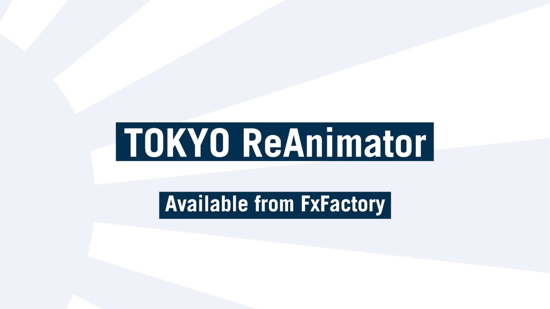 FCPX插件 :视频修复 Tokyo ReAnimator