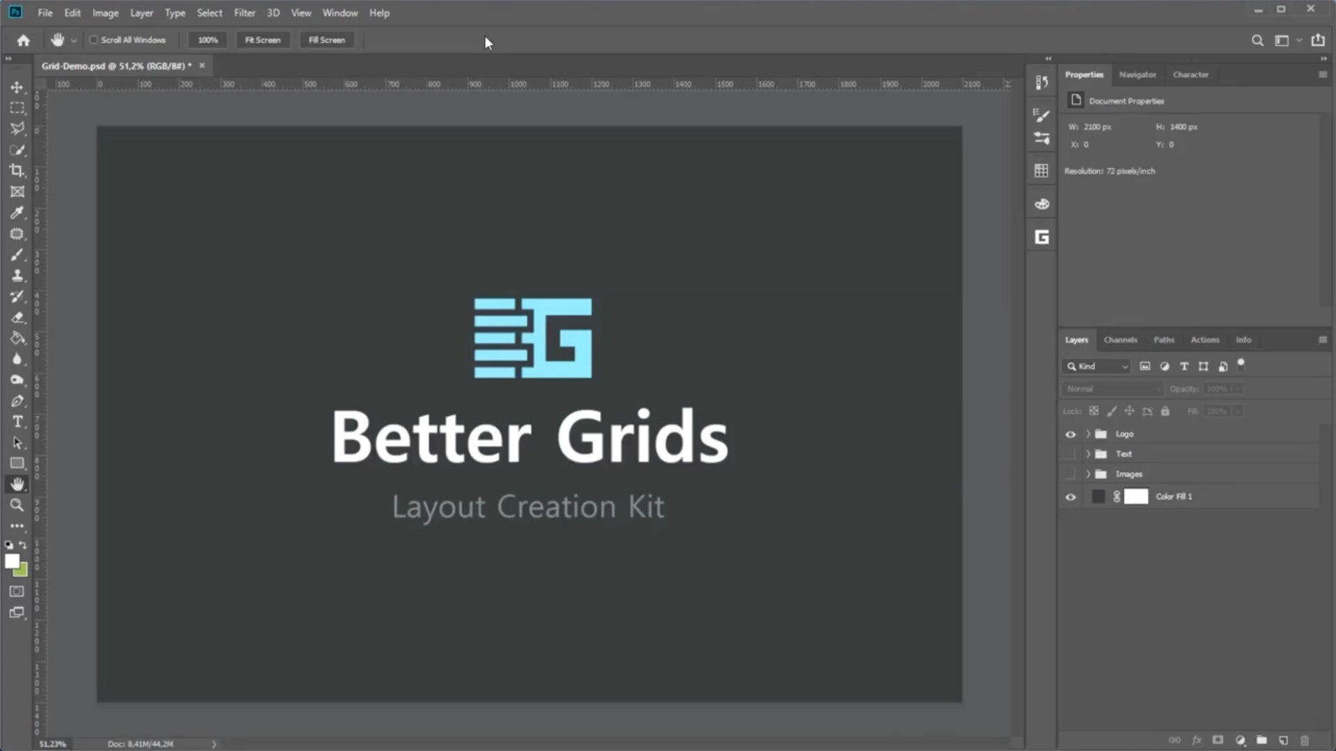 Better Grids Layout Creation Kit for Mac(PS参考辅助线插件)