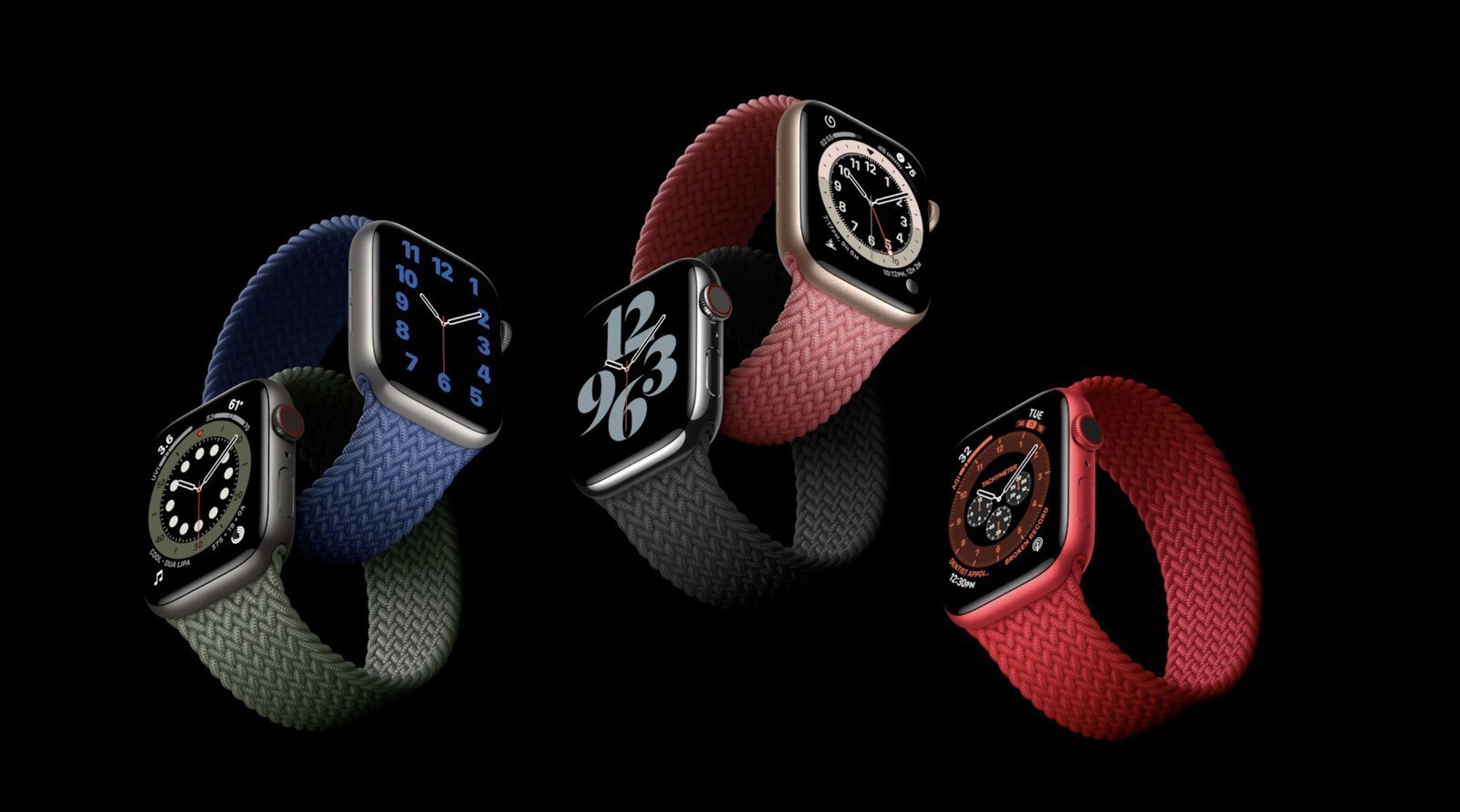 苹果最新的Apple Watch已推出，苹果手表系列6详情介绍