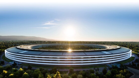 Apple Park苹果总部大楼高清动态壁纸