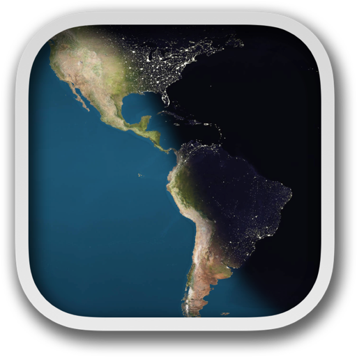 Day&Night World Map Studi‪o‬ mac(壁纸软件)