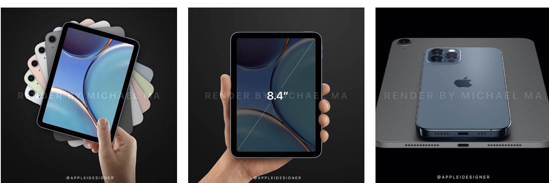 苹果资讯|重新设计的iPad mini ，配备更大的8.4英寸Liquid Retina显示屏 
