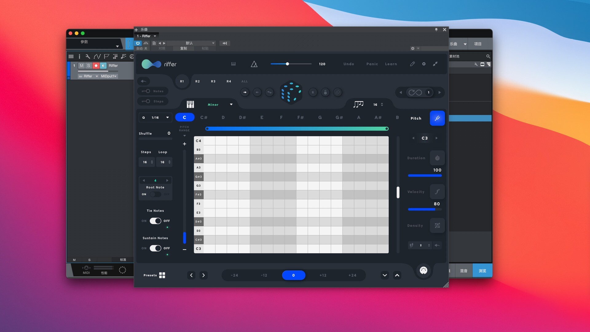 Audiomodern Riffer for Mac(MIDI音序器插件)