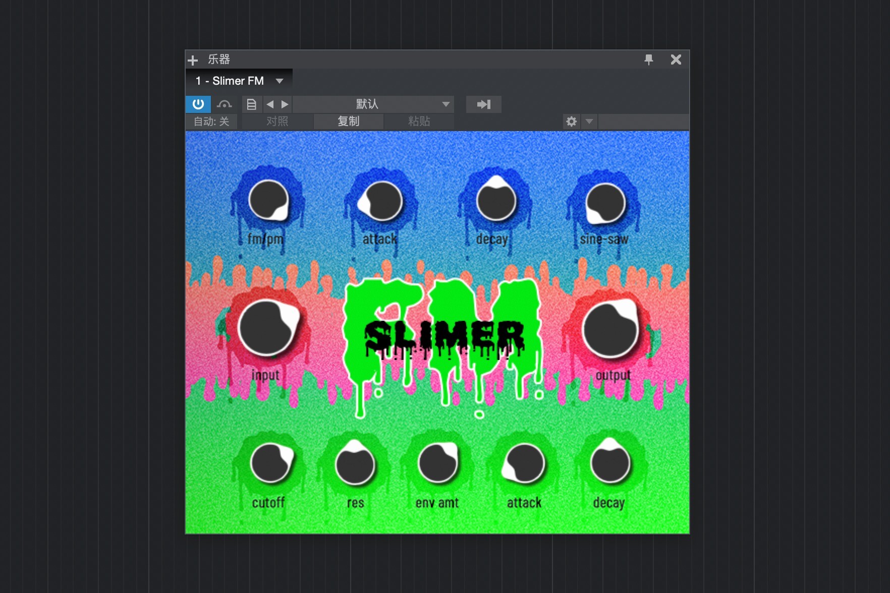 Faded Instruments Slimer FM (单振荡合成器)