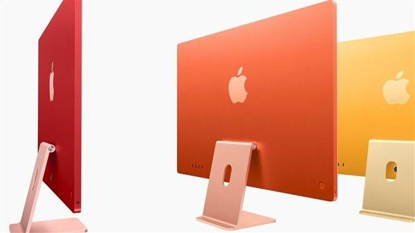 2021年苹果iMac新品发布:M1芯片+4.5K显示屏