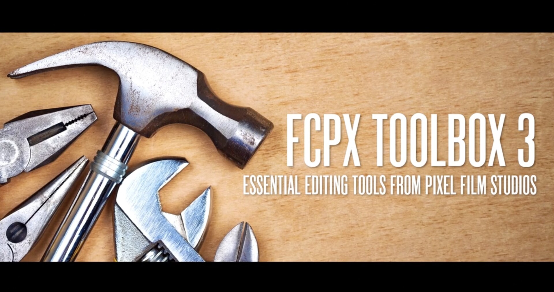 FCPX插件Toolbox Volume 3 for Mac(3D徽标文本工具)