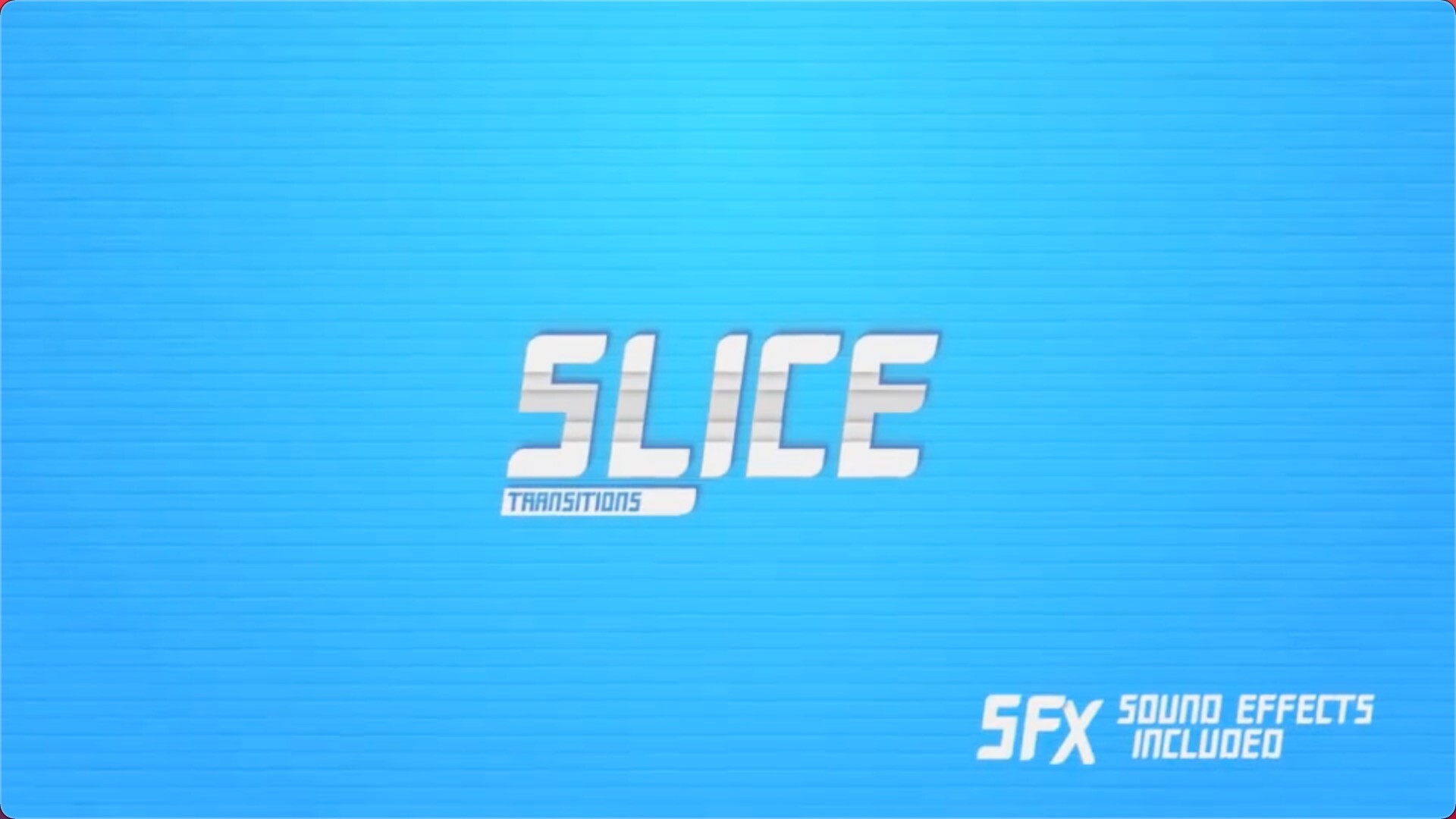 FCPX插件：62组图形切割遮罩视频转场预设Slice Transitions
