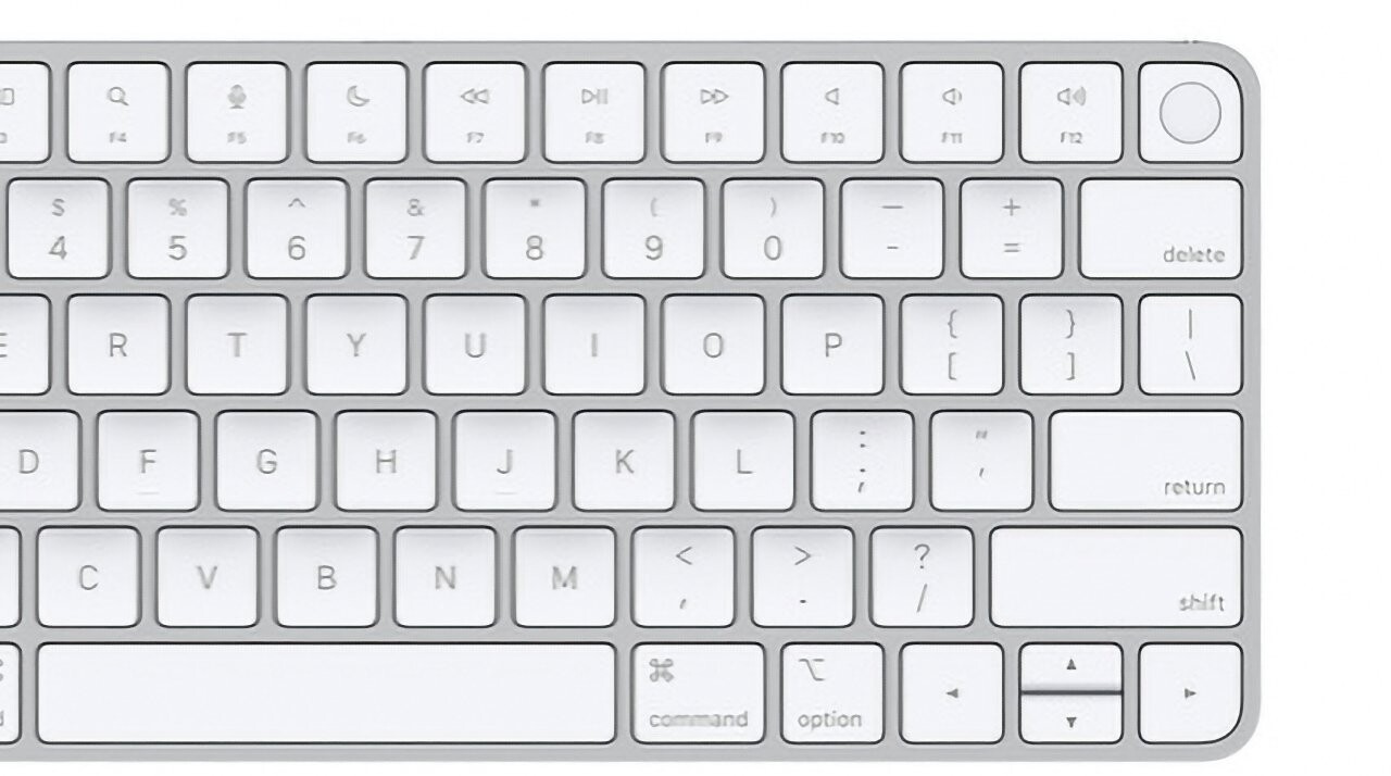 带 Touch ID 的新款 iMac 妙控键盘可以单独购买
