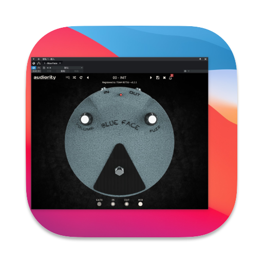Audiority Blue Face for mac(复古电子管放大器) 