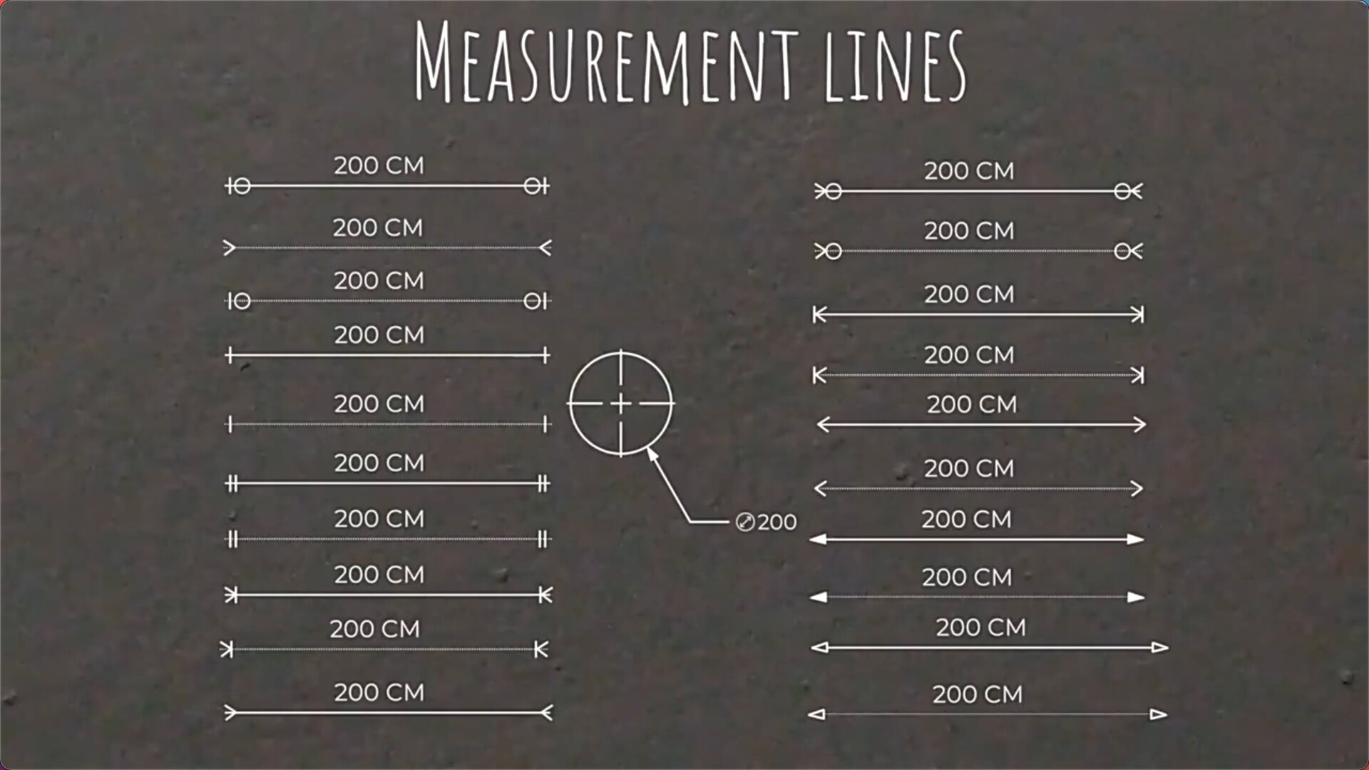 FCPX插件：Measurement Lines(21个长宽高线条测量尺寸标注动画)