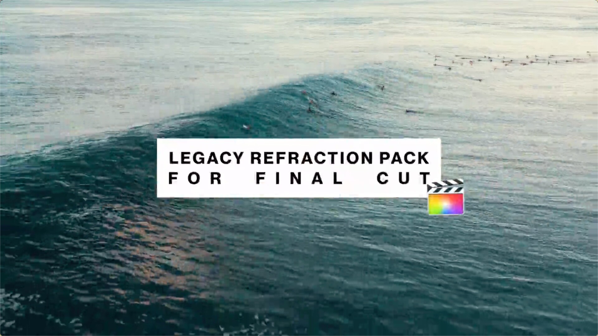 Legacy Refraction Overlay Pack Mac(光线折射叠加效果FCPX模板)