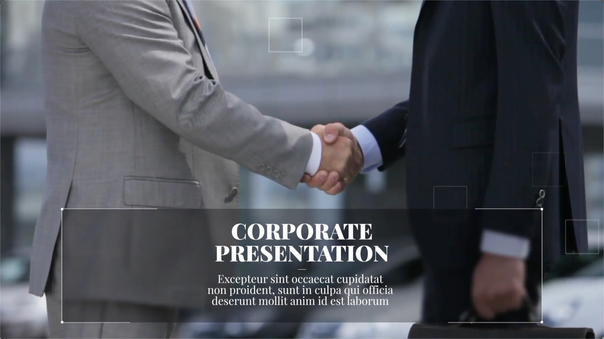 FCPX插件：现代科技感商务公司栏目包装片头New Line – Corporate Presentation