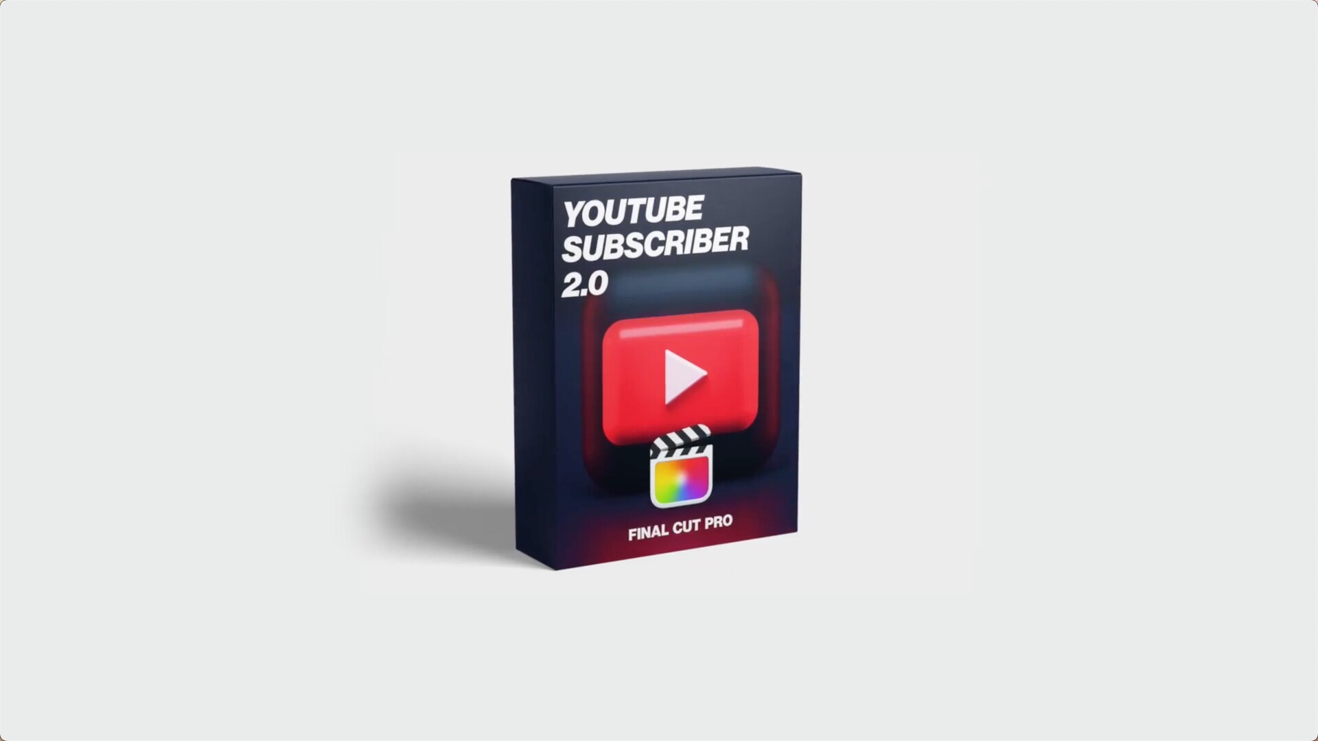 fcpx插件 YouTube Subscribe 2.0 for Mac(油管订阅按钮标题)