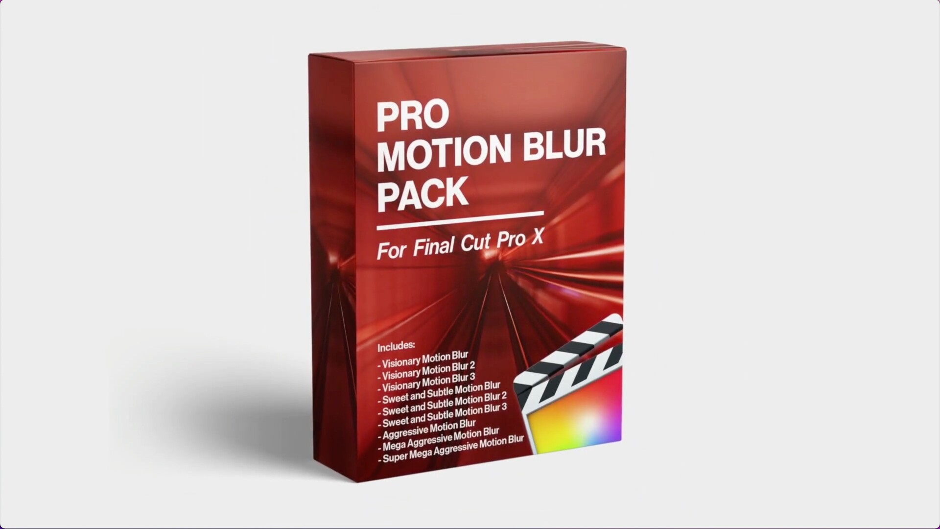 fcpx插件：Pro Motion Blur(运动模糊插件)