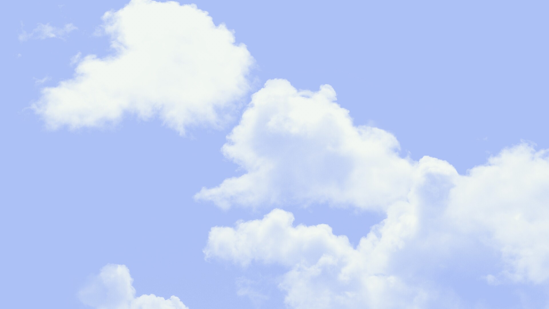 10 种天空云朵PS笔刷