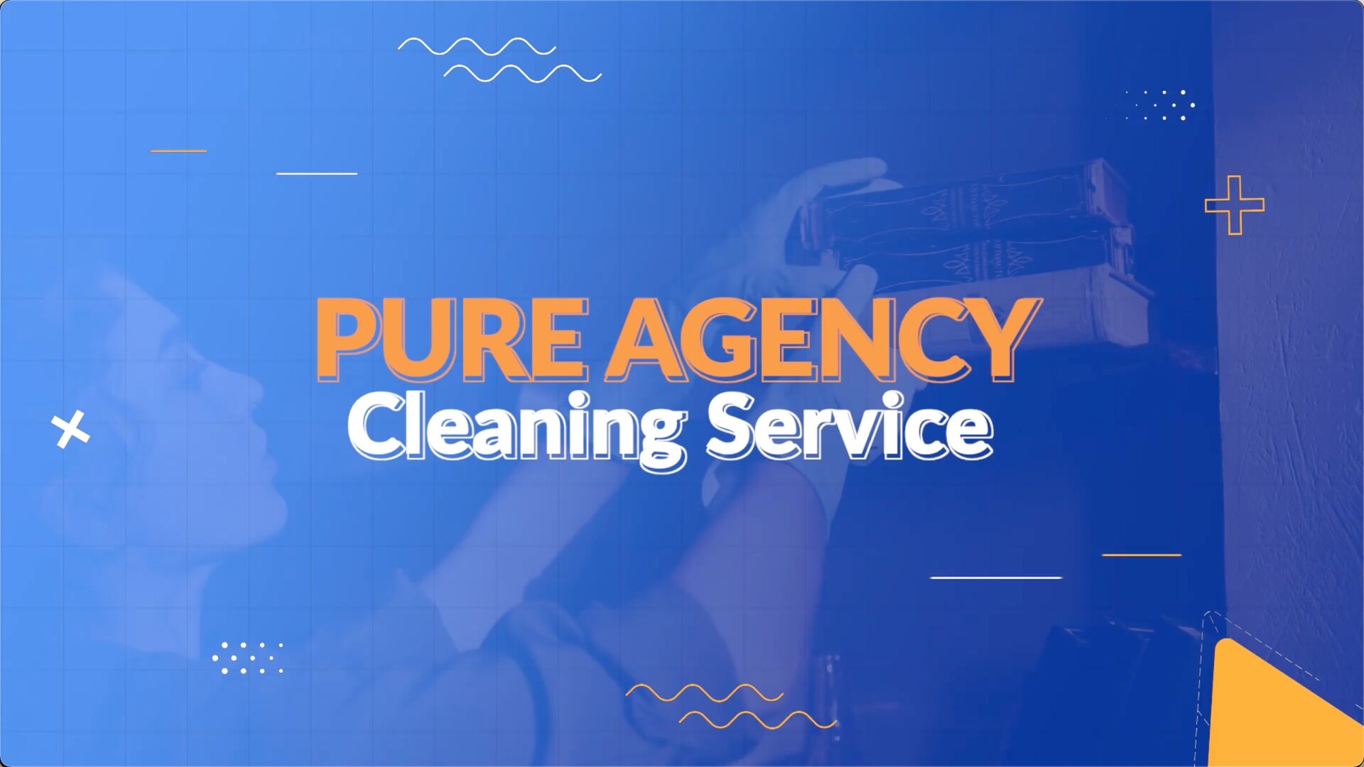 FCPX插件：服务宣传介绍片头Pure Agency – Cleaning Service Slideshow