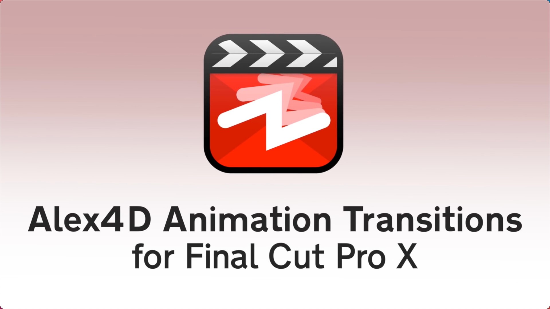 FCPX插件：Alex4D Animation Transitions(动画过渡效果)