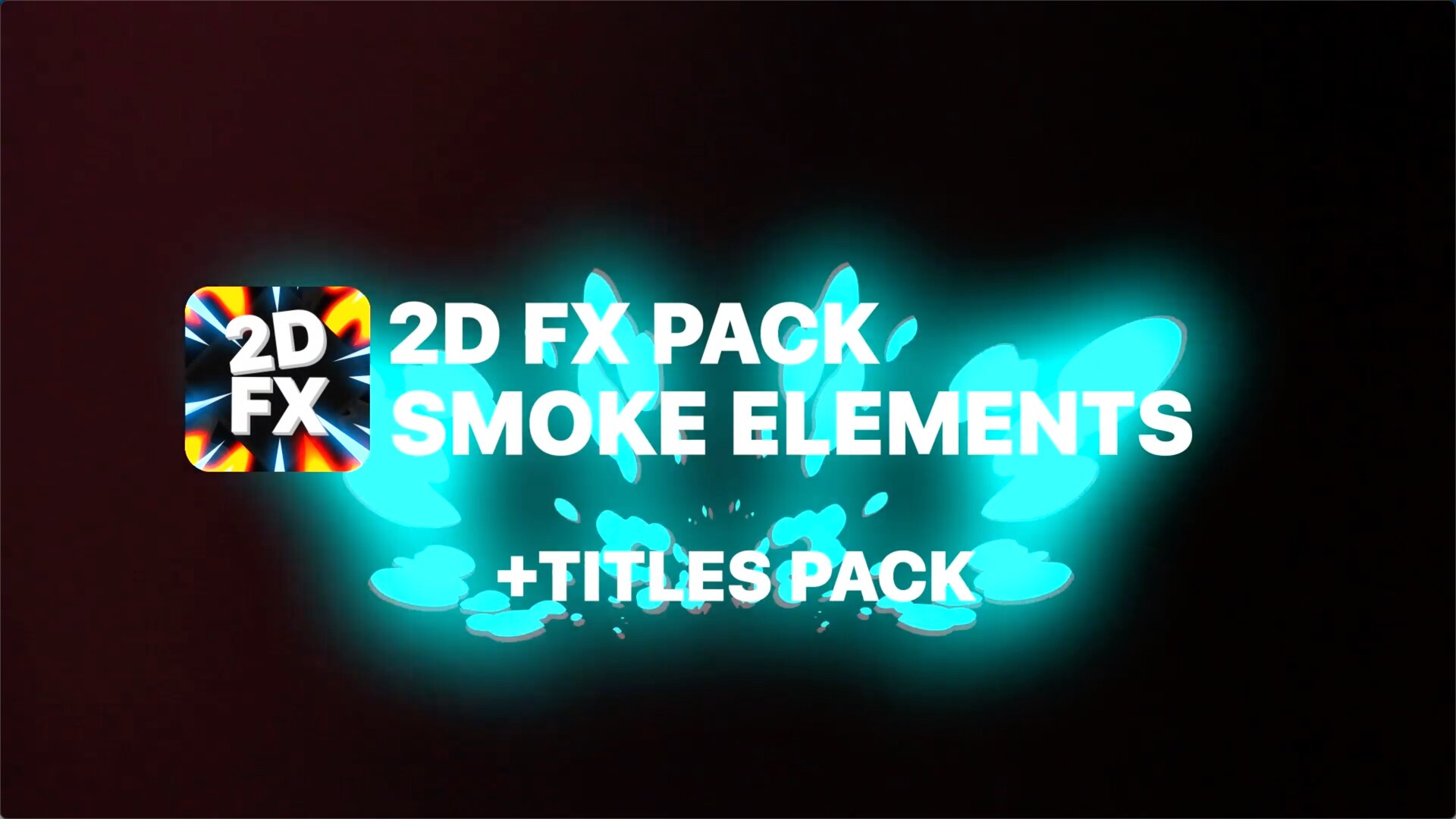 FCPX插件：Smoke Pack 02(烟雾元素发生器转场和标题模板)