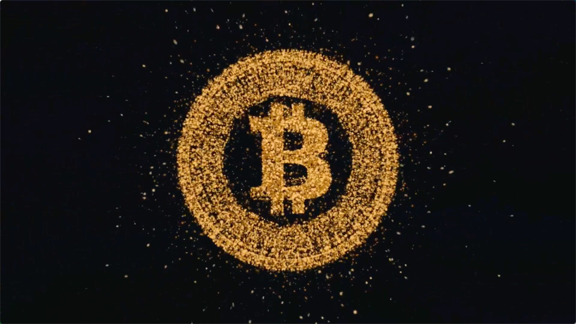 fcpx发生器插件：Bitcoin Cryptocurrency Logo Reveal 时尚比特币标志