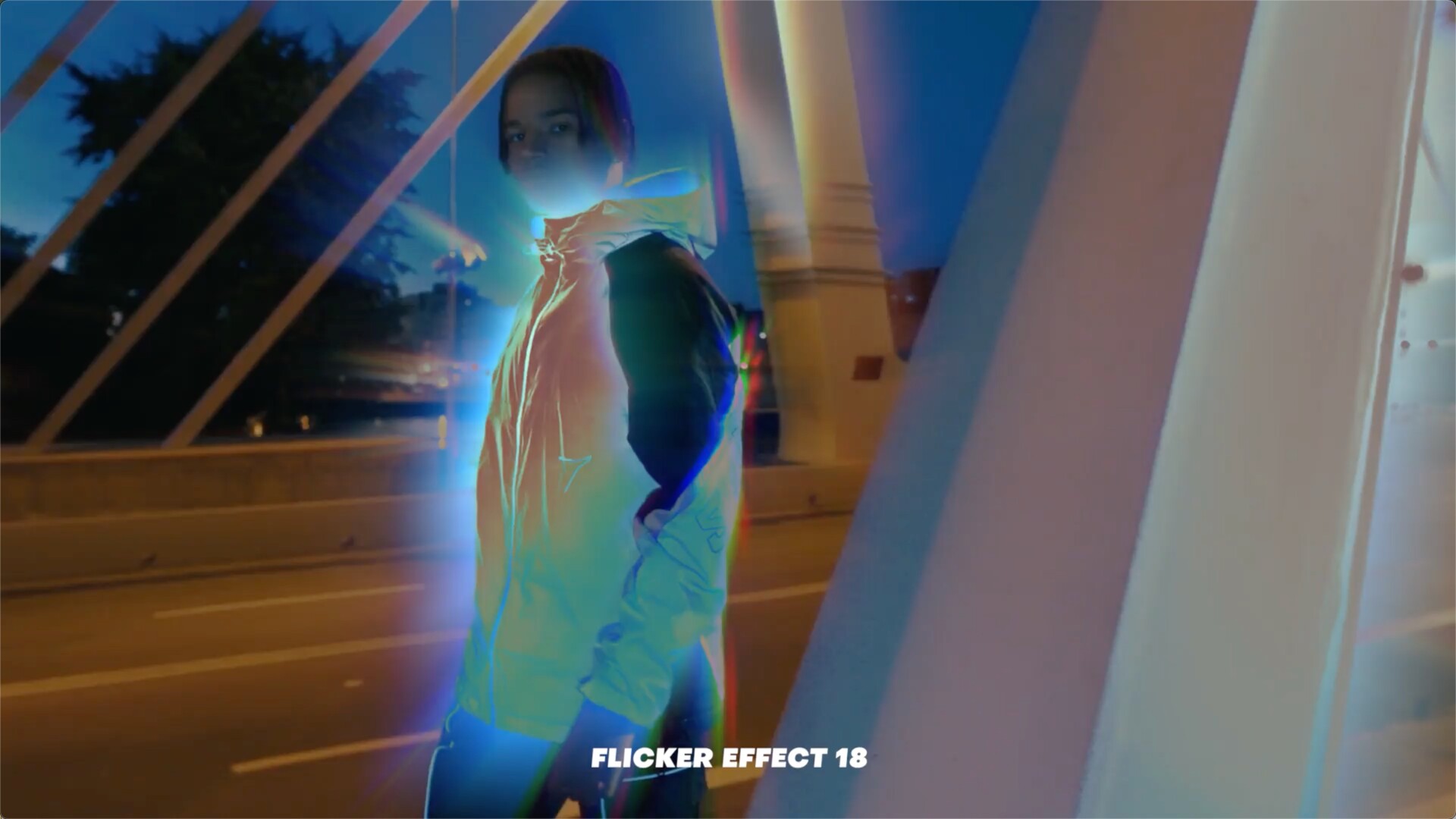 FCPX插件Flicker Glitch Effects for Mac(FCPX频闪效果插件)