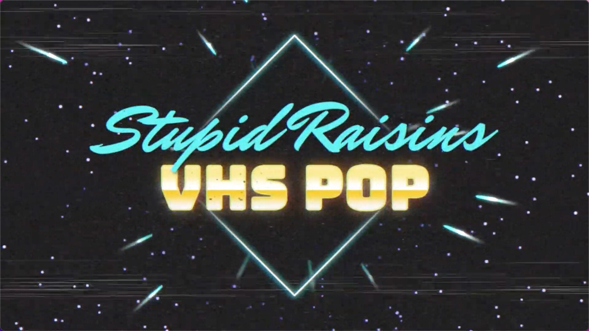 fcpx插件:Stupid Raisins VHS Pop(VHS流行标题字幕) 