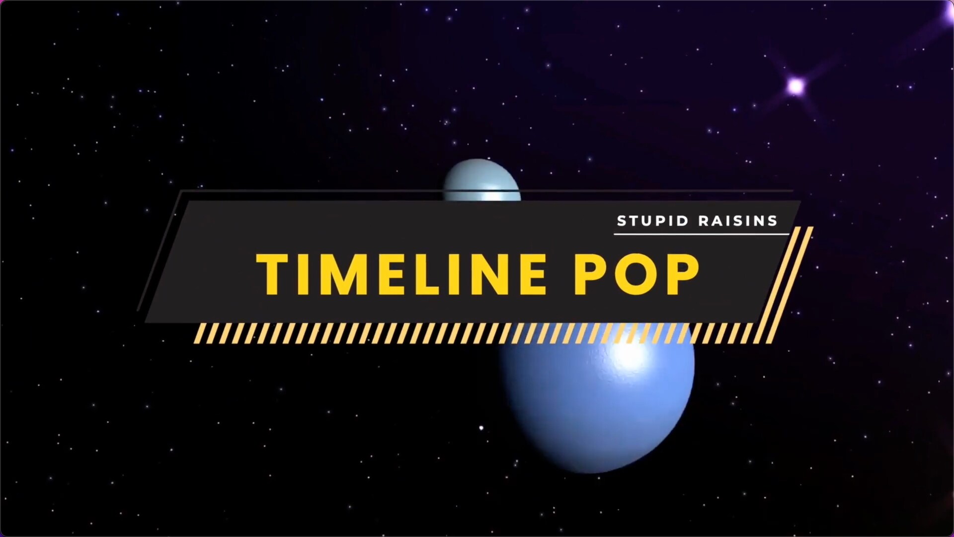 fcpx插件：Stupid Raisins Timeline Pop(流行时间线插件)