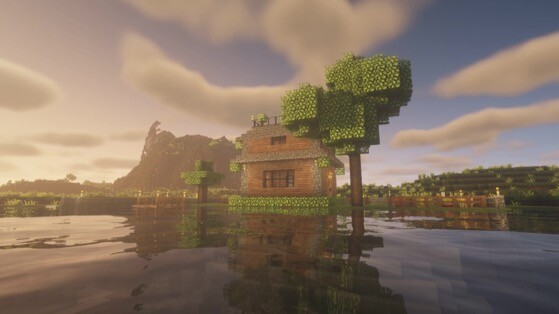 Minecraft House我的世界游戏Mac壁纸